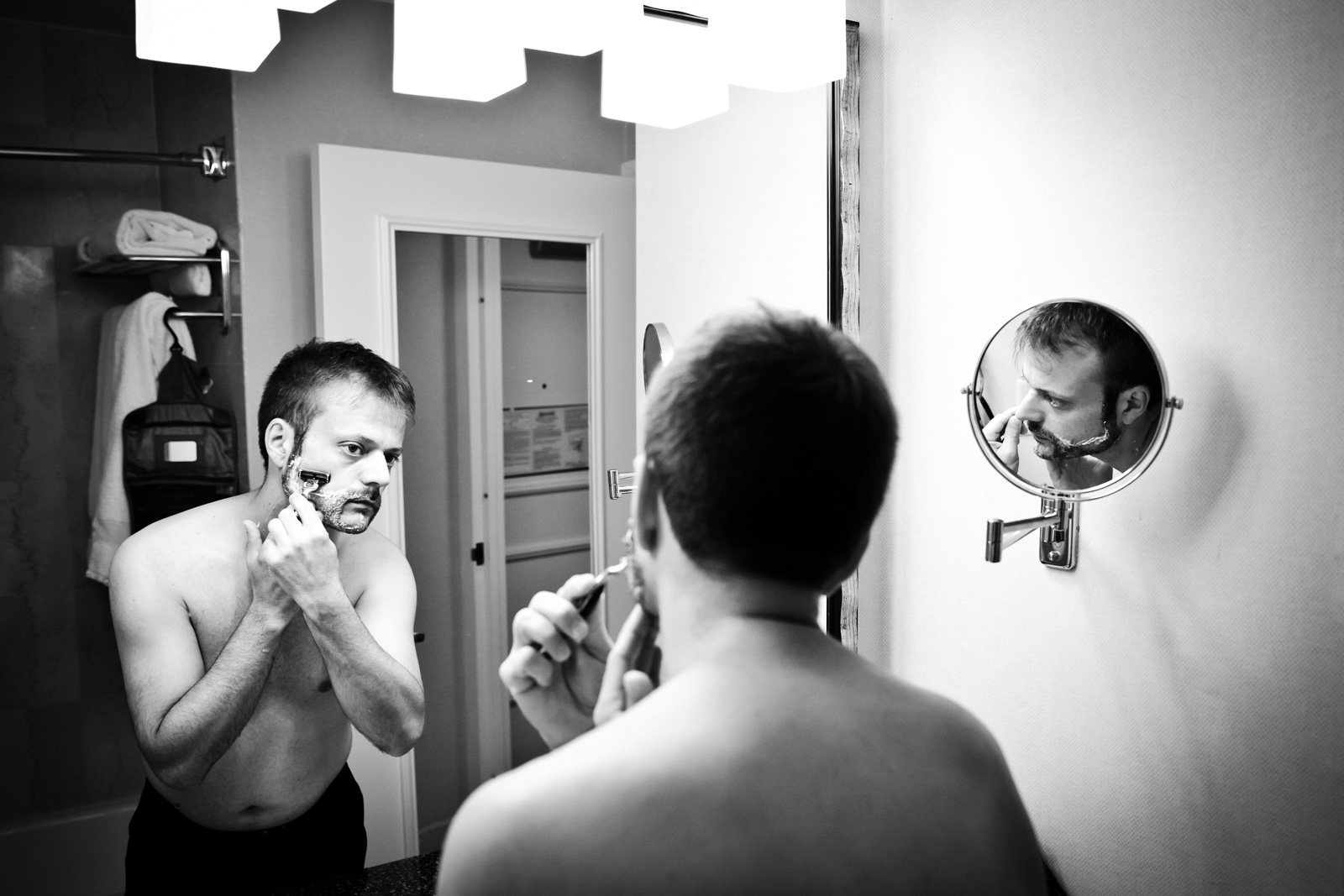 Bräutigam in Manhattan 